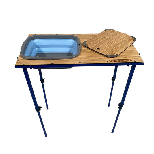 TemboTusk Camp Table with Basin