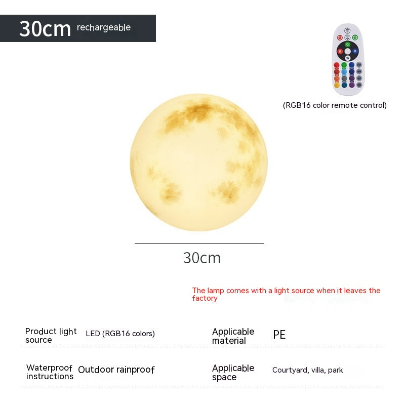 Moon Light Outdoor Waterproof Glamping Globes